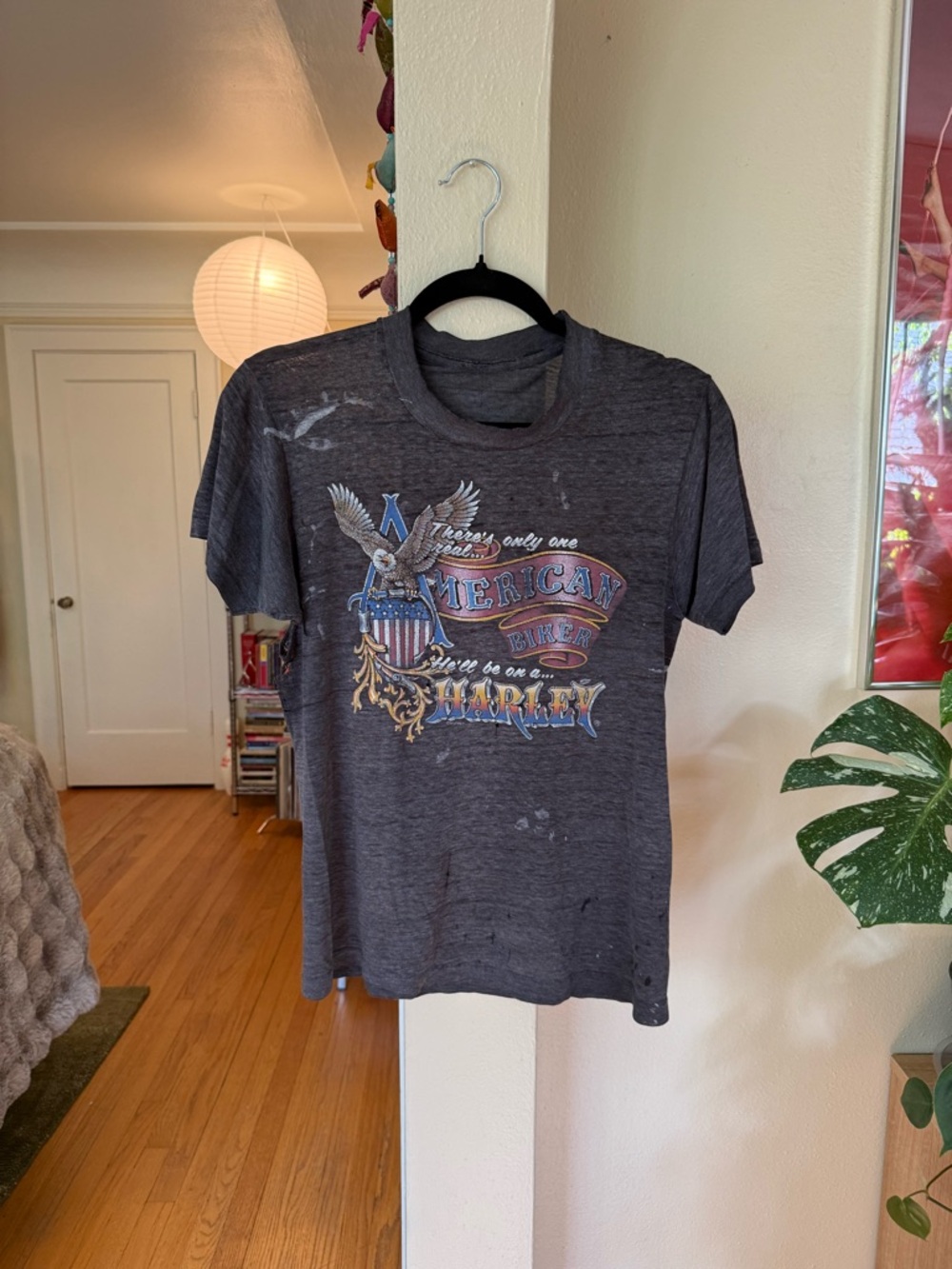 Vintage Distressed 70s Harley Davidson Single Stitch T-Shirt